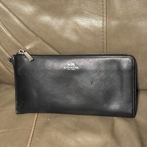 Coach Crosshatch Leather Women's Wallet